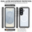 TECHGEAR Waterproof Magnetic Case for Samsung Galaxy S26 – IP68 Shockproof 360° Full Body Sealed Cover with Built-In Screen Protector