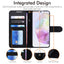 TECHGEAR RFID Wallet Case for Samsung Galaxy A37 5G / A37 4G – Premium PU Leather Flip Cover with Card Slots, Clear ID Window, Kickstand & Wrist Strap