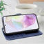 TECHGEAR RFID Wallet Case for Samsung Galaxy A37 5G / A37 4G – Premium PU Leather Flip Cover with Card Slots, Clear ID Window, Kickstand & Wrist Strap