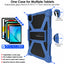 TECHGEAR Universal Tablet Case 10 Inch (9.7–11") - Rugged Bumper Case with Stand, Adjustable Fit Shockproof Protective Cover for iPad, Samsung, Lenovo, Android Tablets
