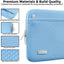 TECHGEAR AirShock Universal Tablet Sleeve | Shockproof Protective Sleeve Case for 7-13 Inch Tablets | Water-Resistant Oxford Fabric with Front Storage Pocket