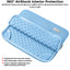 TECHGEAR AirShock Universal Tablet Sleeve | Shockproof Protective Sleeve Case for 7-13 Inch Tablets | Water-Resistant Oxford Fabric with Front Storage Pocket
