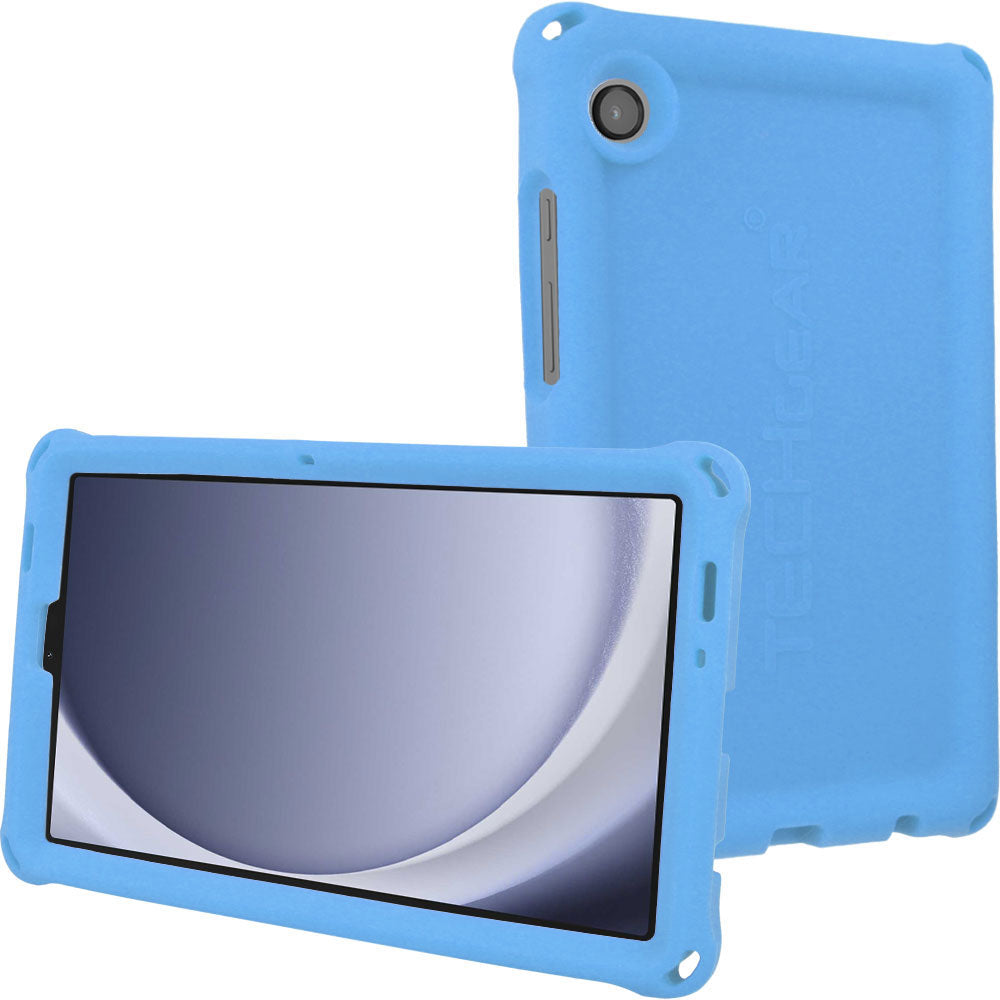TECHGEAR Bumper Case for Samsung Galaxy Tab A11 8.7" & Tab A9 8.7" - Shockproof Soft Easy Grip Rugged Silicone Case (SM-X130 / SM-X135 / SM-X110 / SM-X115)