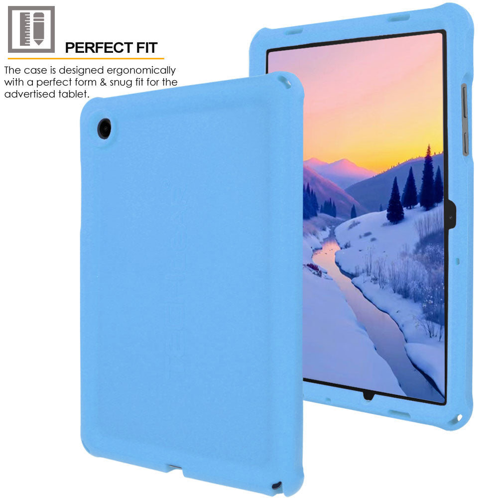 TECHGEAR Bumper Case for Samsung Galaxy Tab A11+ / A11 Plus & Tab A9+ / A9 Plus 11" – Kids Shockproof Silicone Case with Screen Protector (SM-X230 / SM-X236 / SM-X210 / SM-X215 / SM-X216)