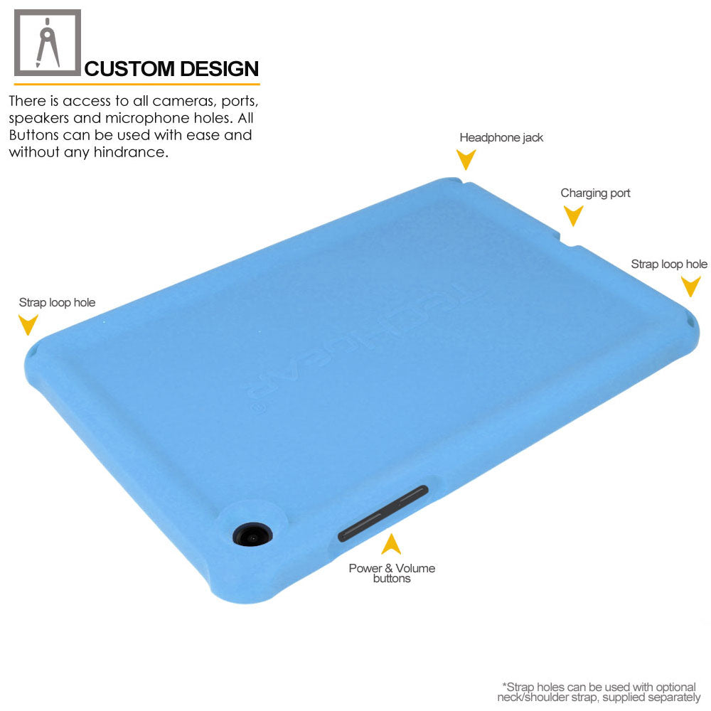 TECHGEAR Bumper Case for Samsung Galaxy Tab A11+ / A11 Plus & Tab A9+ / A9 Plus 11" – Kids Shockproof Silicone Case with Screen Protector (SM-X230 / SM-X236 / SM-X210 / SM-X215 / SM-X216)