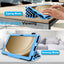 TECHGEAR Folio Case for Samsung Galaxy Tab A11+ & A9+ 11" (SM-X230/X236/X210/X215) – Leather Stand Cover with Hand Strap & Auto Sleep/Wake