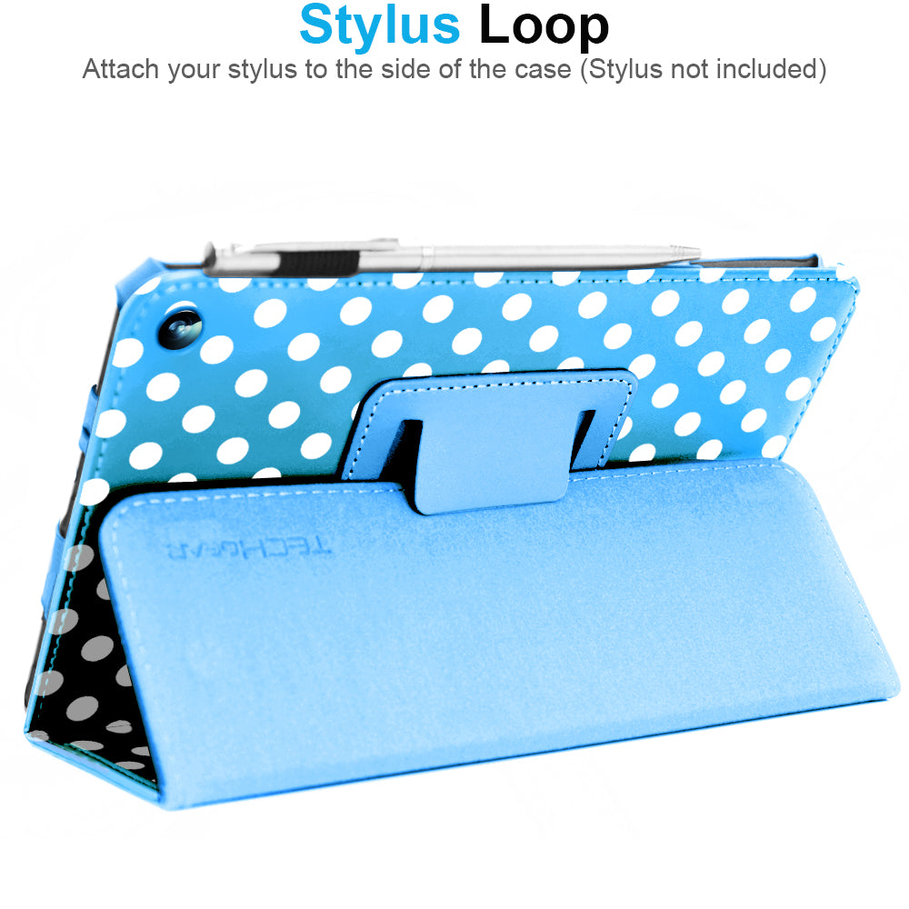 TECHGEAR Folio Case for Samsung Galaxy Tab A11+ & A9+ 11" (SM-X230/X236/X210/X215) – Leather Stand Cover with Hand Strap & Auto Sleep/Wake