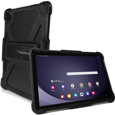TECHGEAR Universal Tablet Case 10 Inch (9.7–11") - Rugged Bumper Case with Stand, Adjustable Fit Shockproof Protective Cover for iPad, Samsung, Lenovo, Android Tablets