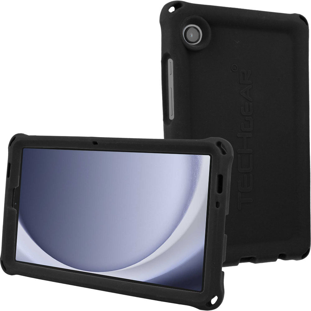 TECHGEAR Bumper Case for Samsung Galaxy Tab A11 8.7" & Tab A9 8.7" - Shockproof Soft Easy Grip Rugged Silicone Case (SM-X130 / SM-X135 / SM-X110 / SM-X115)