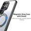 TECHGEAR Magnetic Stand Case for Samsung Galaxy S26 Ultra - Shockproof Hybrid Cover with 360° Ring Holder, Hard Back & Wireless Charging Compatible
