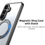 TECHGEAR Magnetic Stand Case for Samsung Galaxy S26 Plus - Shockproof Hybrid Cover with 360° Ring Holder, Hard Back & Wireless Charging Compatible