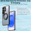 TECHGEAR Magnetic Stand Case for Samsung Galaxy S26 Ultra - Shockproof Hybrid Cover with 360° Ring Holder, Hard Back & Wireless Charging Compatible