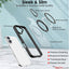 [Magnetic Ring Kickstand] For Apple iPhone 17, Slim, Tough Shockproof Armour, MagSafe Compatible Case with Stand