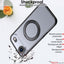 [Magnetic Ring Kickstand] For Apple iPhone Air, Slim, Tough Shockproof Armour, MagSafe Compatible Case with Stand