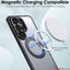 TECHGEAR Magnetic Stand Case for Samsung Galaxy S26 Ultra - Shockproof Hybrid Cover with 360° Ring Holder, Hard Back & Wireless Charging Compatible
