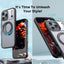 [Magnetic Ring Kickstand] For Apple iPhone 17 Pro Max, Slim, Tough Shockproof Armour, MagSafe Compatible Case with Stand