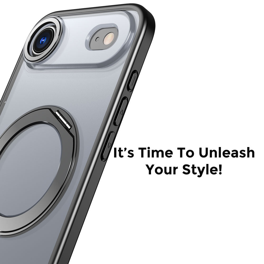 [Magnetic Ring Kickstand] For Apple iPhone Air, Slim, Tough Shockproof Armour, MagSafe Compatible Case with Stand