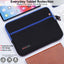 TECHGEAR Tablet Sleeve Case 7–13 Inch - Shockproof Neoprene Pouch with Bubble Protection, Zip Pocket, Slim Protective iPad Samsung Tablet Laptop Sleeve