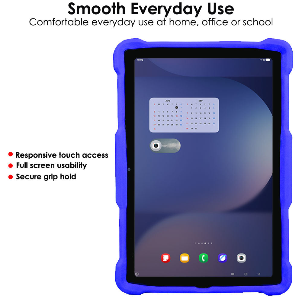 TECHGEAR Universal Tablet Case 10 Inch (9.7–11") - Rugged Bumper Case with Stand, Adjustable Fit Shockproof Protective Cover for iPad, Samsung, Lenovo, Android Tablets