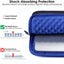 TECHGEAR Tablet Sleeve Case 7–13 Inch - Shockproof Neoprene Pouch with Bubble Protection, Zip Pocket, Slim Protective iPad Samsung Tablet Laptop Sleeve