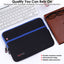 TECHGEAR Tablet Sleeve Case 7–13 Inch - Shockproof Neoprene Pouch with Bubble Protection, Zip Pocket, Slim Protective iPad Samsung Tablet Laptop Sleeve
