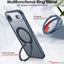 [Magnetic Ring Kickstand] For Apple iPhone Air, Slim, Tough Shockproof Armour, MagSafe Compatible Case with Stand