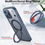 [Magnetic Ring Kickstand] For Apple iPhone 17 Pro Max, Slim, Tough Shockproof Armour, MagSafe Compatible Case with Stand
