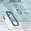 [Magnetic Ring Kickstand] For Apple iPhone 17, Slim, Tough Shockproof Armour, MagSafe Compatible Case with Stand