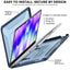 TECHGEAR BallisticWrap Case for MacBook Neo 13" (2026 A18 Pro) - Student Laptop Tough Hard Shell Cover with Kickstand, Shockproof TPU Edges