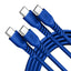 60W Strong Braided USB-C to USB-C Charging Cable