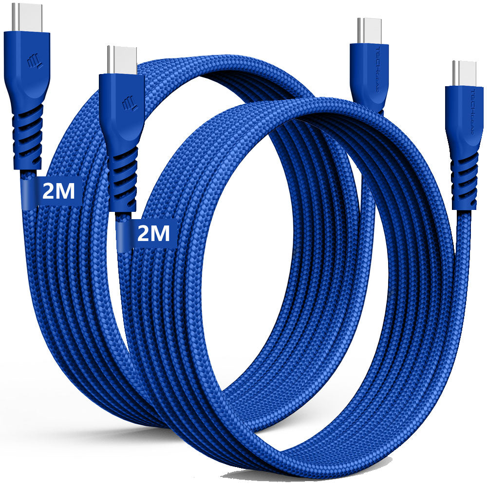 60W Strong Braided USB-C to USB-C Charging Cable