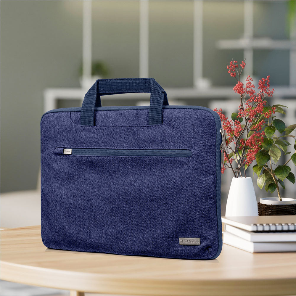 TECHGEAR UrbanDash Laptop Case – 4-in-1 Portable Laptop Sleeve with Strap, Handles & Trolley Belt, Shockproof Carry Case (Available in 5 Colours, and Sizes 11–15.6”)