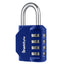 SharkByte Heavy Duty 4-Dial Combination Padlock – Weatherproof Outdoor Lock for Gym, School, Shed, Storage, Cabinet & Toolbox (1 / 2 / 3 / 4 Pack)