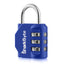 SharkByte Luggage Locks – 3-Dial Weatherproof Combination Padlock for Suitcases, Travel Bags, Gym Lockers & Outdoor Use (1 / 2 / 3 / 4 Pack)