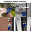 SharkByte Heavy Duty 4-Dial Combination Padlock – Weatherproof Outdoor Lock for Gym, School, Shed, Storage, Cabinet & Toolbox (1 / 2 / 3 / 4 Pack)
