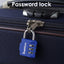 SharkByte Luggage Locks – 3-Dial Weatherproof Combination Padlock for Suitcases, Travel Bags, Gym Lockers & Outdoor Use (1 / 2 / 3 / 4 Pack)