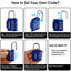 SharkByte Heavy Duty 4-Dial Combination Padlock – Weatherproof Outdoor Lock for Gym, School, Shed, Storage, Cabinet & Toolbox (1 / 2 / 3 / 4 Pack)