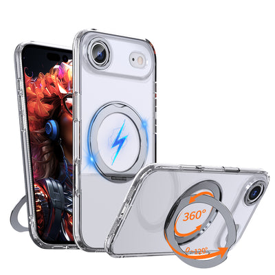 [Magnetic Ring Kickstand] For Apple iPhone Air, Slim, Tough Shockproof Armour, MagSafe Compatible Case with Stand