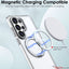 TECHGEAR Magnetic Stand Case for Samsung Galaxy S26 Ultra - Shockproof Hybrid Cover with 360° Ring Holder, Hard Back & Wireless Charging Compatible
