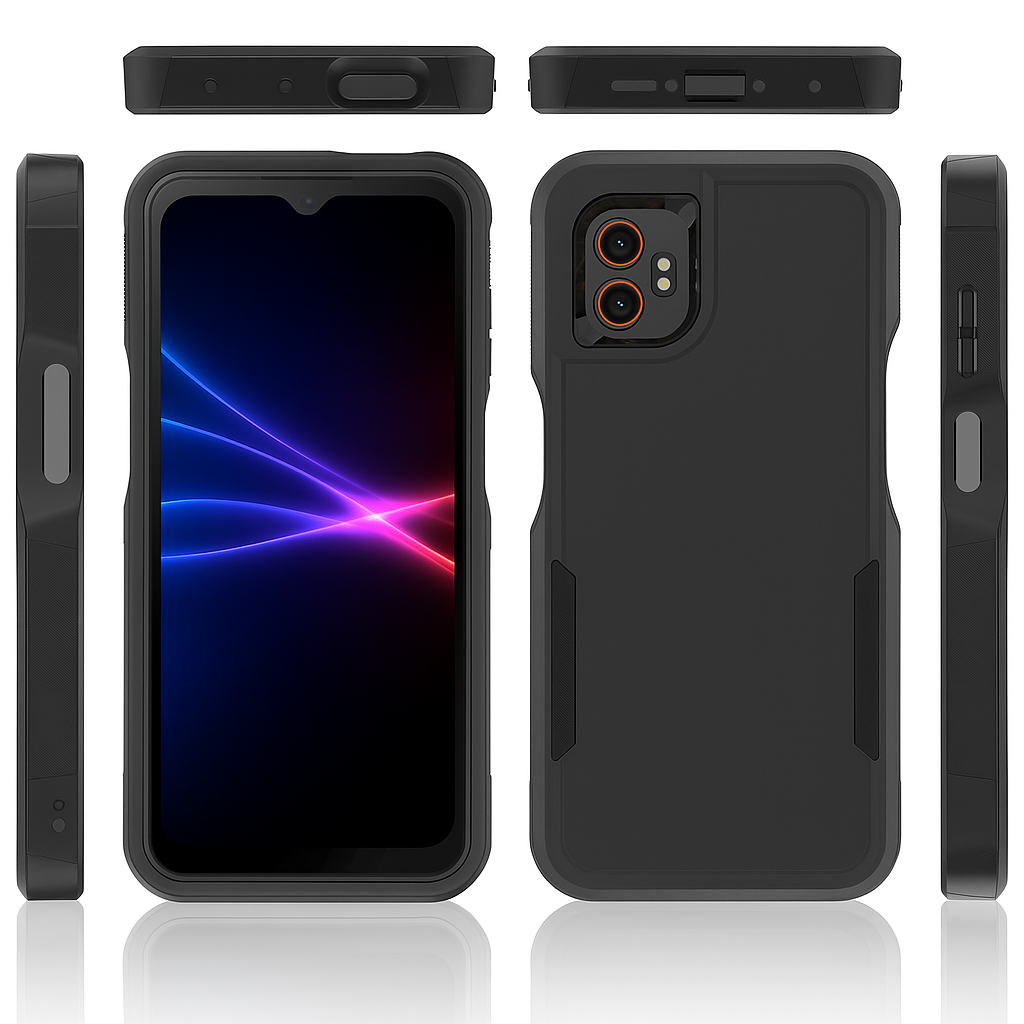 [Tough Armoured Case] Samsung Galaxy XCover 7 Pro 5G ShockProof, Rugged, Sturdy [Heavy Duty Protection] [Non-Slip] 2-Layer Impact Case