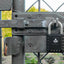 SharkByte Heavy Duty Combination Padlock 52mm – Weatherproof Outdoor Lock with 8mm Stainless Steel Shackle, Anti-Rust, Resettable Code, One-Button Locking for Gate, Warehouse, School, Shed, Storage, Garage (1 / 2 Pack)