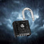 SharkByte Heavy Duty Combination Padlock 52mm – Weatherproof Outdoor Lock with 8mm Stainless Steel Shackle, Anti-Rust, Resettable Code, One-Button Locking for Gate, Warehouse, School, Shed, Storage, Garage (1 / 2 Pack)