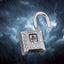 SharkByte Heavy Duty Combination Padlock 52mm – Weatherproof Outdoor Lock with 8mm Stainless Steel Shackle, Anti-Rust, Resettable Code, One-Button Locking for Gate, Warehouse, School, Shed, Storage, Garage (1 / 2 Pack)