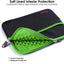 TECHGEAR Tablet Sleeve Case 7–13 Inch - Shockproof Neoprene Pouch with Bubble Protection, Zip Pocket, Slim Protective iPad Samsung Tablet Laptop Sleeve