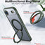 [Magnetic Ring Kickstand] For Apple iPhone Air, Slim, Tough Shockproof Armour, MagSafe Compatible Case with Stand