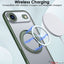 [Magnetic Ring Kickstand] For Apple iPhone Air, Slim, Tough Shockproof Armour, MagSafe Compatible Case with Stand