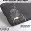 TECHGEAR AirShock Universal Tablet Sleeve | Shockproof Protective Sleeve Case for 7-13 Inch Tablets | Water-Resistant Oxford Fabric with Front Storage Pocket