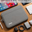 TECHGEAR AirShock Universal Tablet Sleeve | Shockproof Protective Sleeve Case for 7-13 Inch Tablets | Water-Resistant Oxford Fabric with Front Storage Pocket