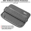 TECHGEAR AirShock Universal Tablet Sleeve | Shockproof Protective Sleeve Case for 7-13 Inch Tablets | Water-Resistant Oxford Fabric with Front Storage Pocket