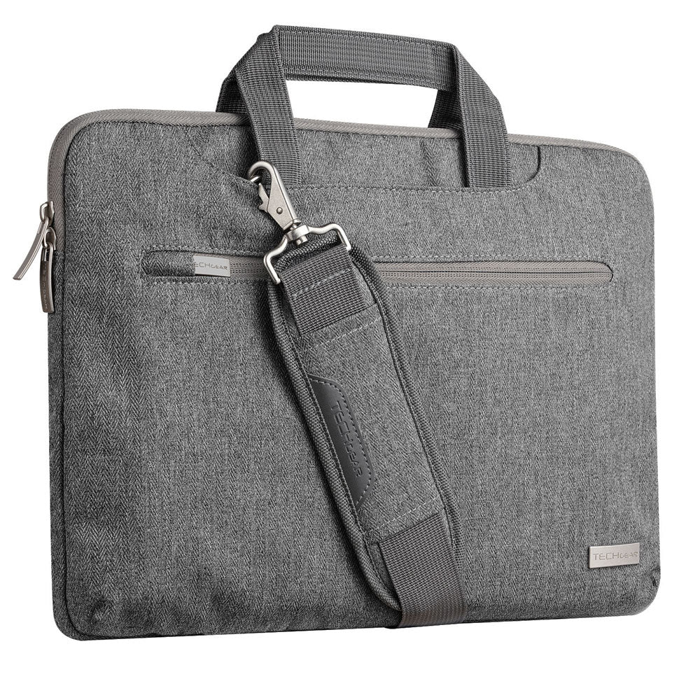 TECHGEAR UrbanDash Laptop Case – 4-in-1 Portable Laptop Sleeve with St ...